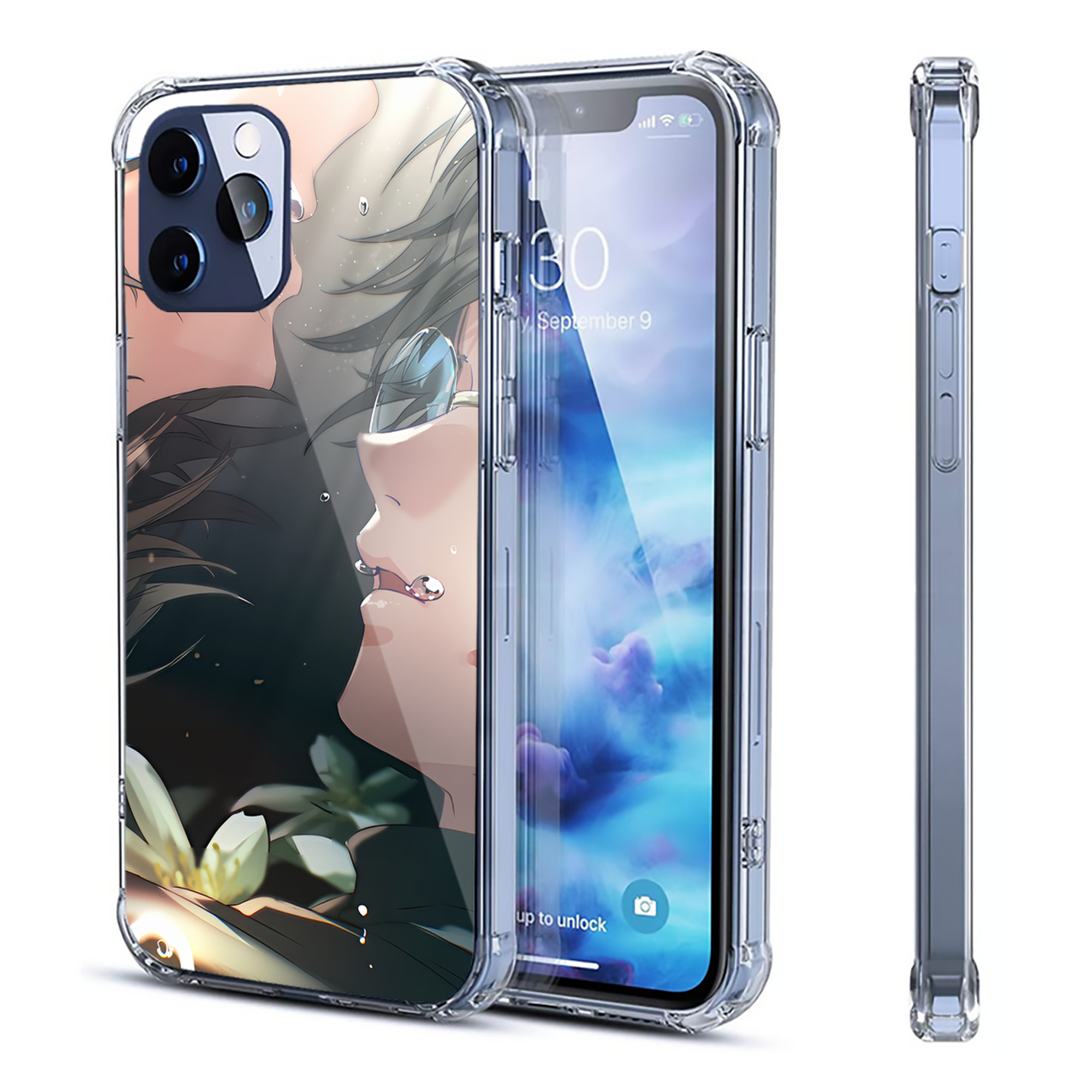 （画像用） SPY×FAMILY间谍家家酒 【iPhone 12シリーズ対応】透明スマホケース（クリアソフトケース）